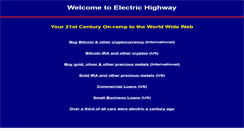 Desktop Screenshot of electrichighway.com